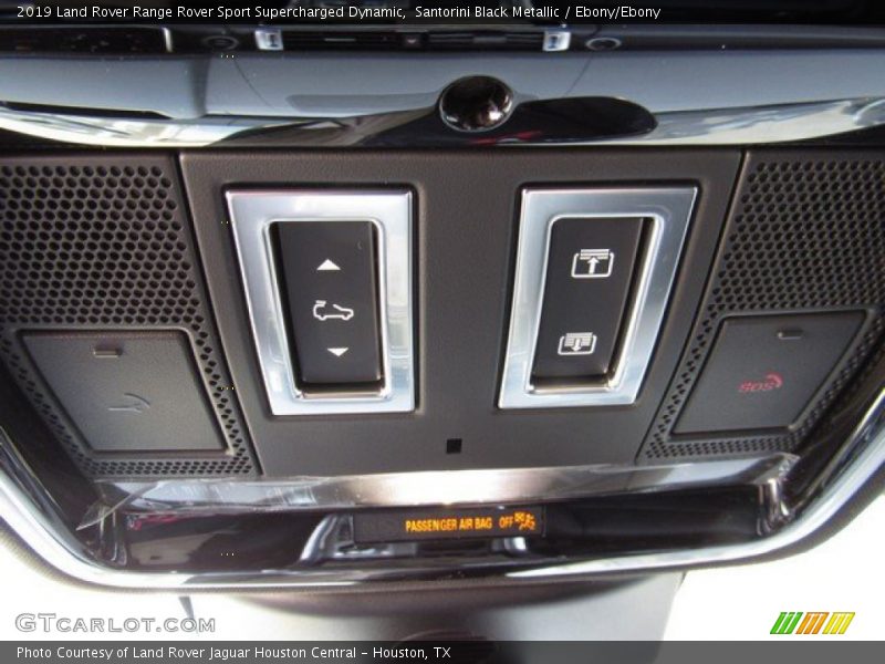 Santorini Black Metallic / Ebony/Ebony 2019 Land Rover Range Rover Sport Supercharged Dynamic