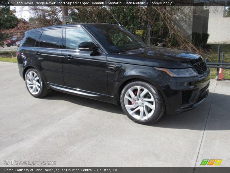 Santorini Black Metallic / Ebony/Ebony 2019 Land Rover Range Rover Sport Supercharged Dynamic