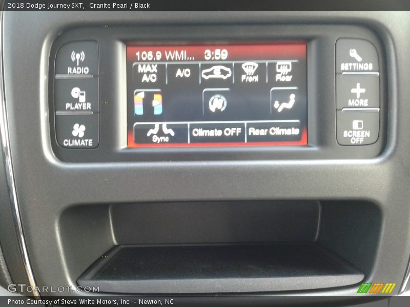 Granite Pearl / Black 2018 Dodge Journey SXT