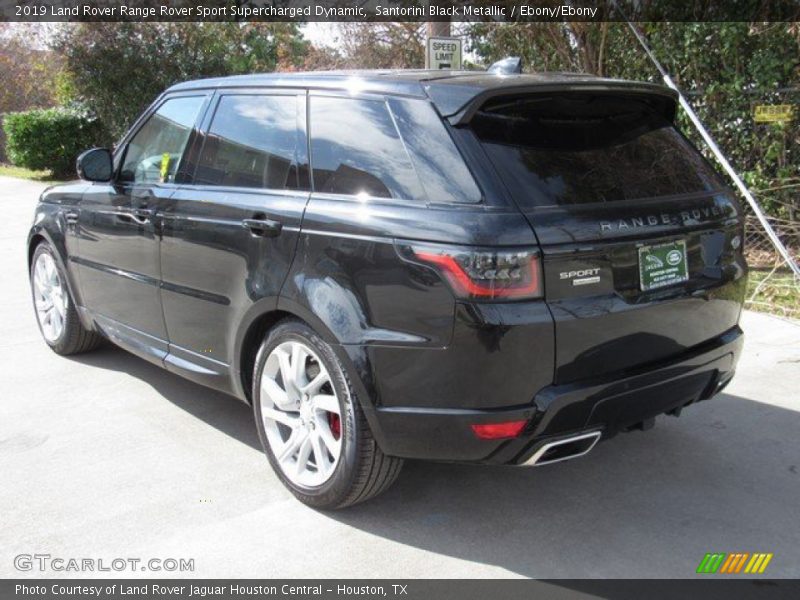 Santorini Black Metallic / Ebony/Ebony 2019 Land Rover Range Rover Sport Supercharged Dynamic