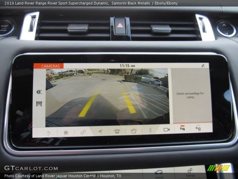 Santorini Black Metallic / Ebony/Ebony 2019 Land Rover Range Rover Sport Supercharged Dynamic