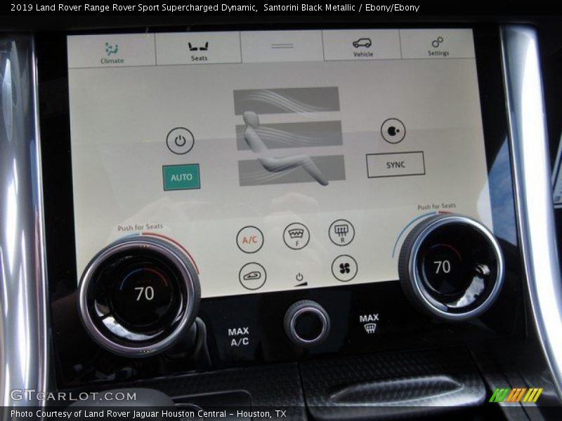 Santorini Black Metallic / Ebony/Ebony 2019 Land Rover Range Rover Sport Supercharged Dynamic