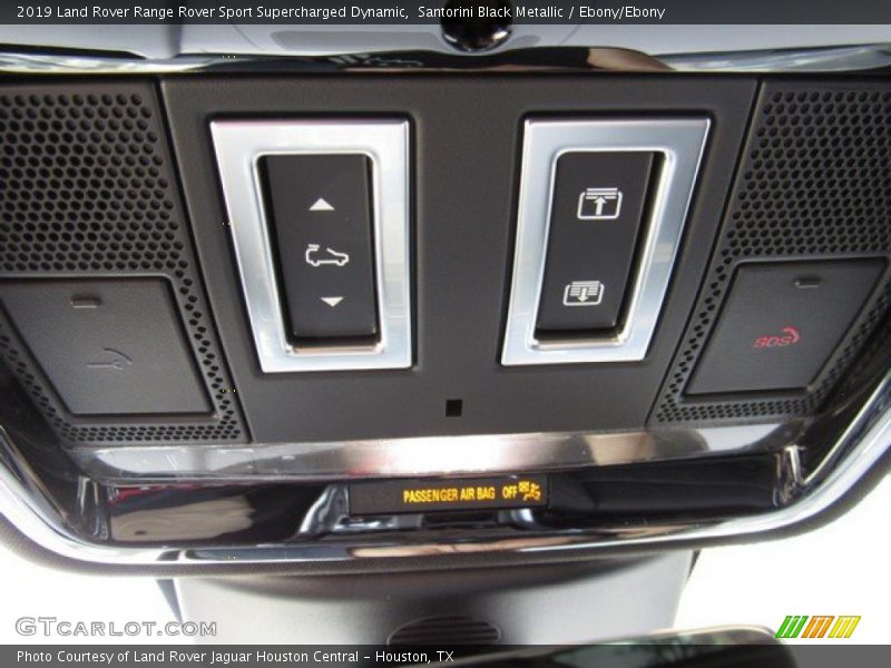 Santorini Black Metallic / Ebony/Ebony 2019 Land Rover Range Rover Sport Supercharged Dynamic