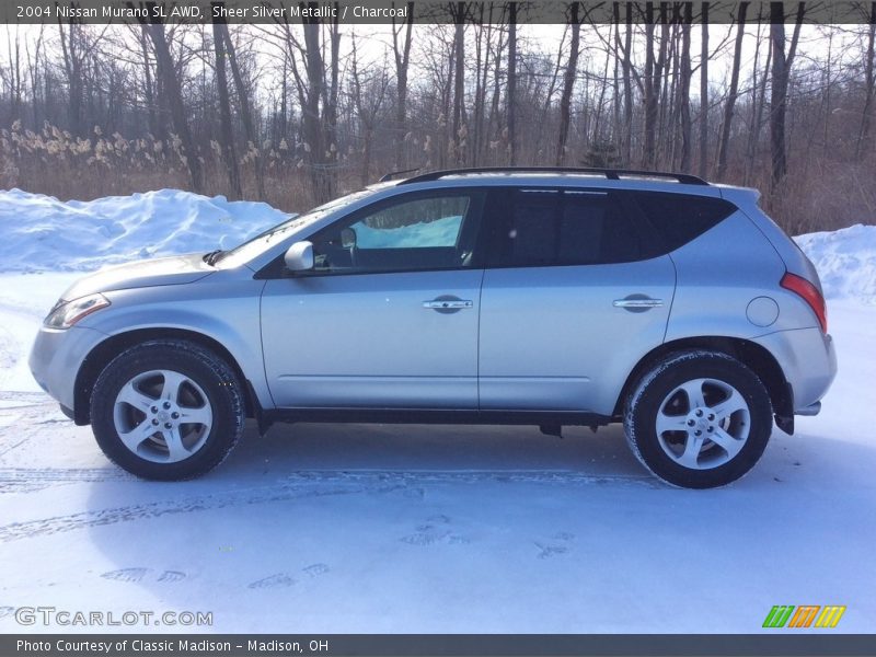 Sheer Silver Metallic / Charcoal 2004 Nissan Murano SL AWD