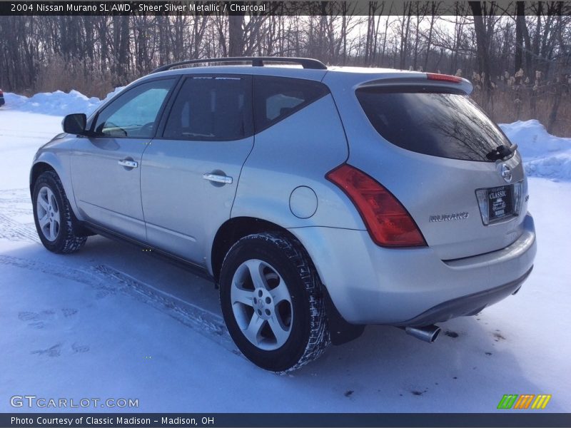 Sheer Silver Metallic / Charcoal 2004 Nissan Murano SL AWD