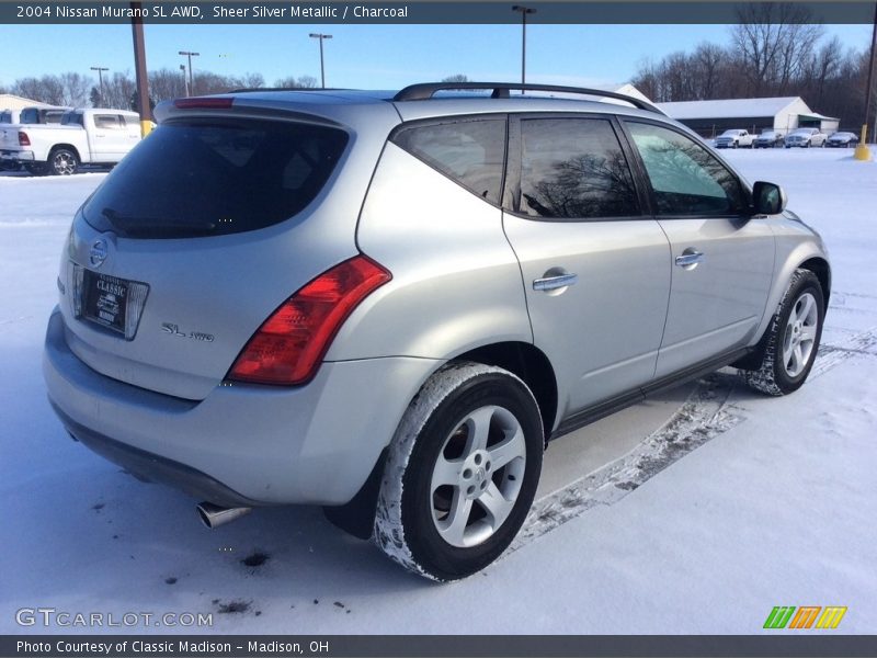 Sheer Silver Metallic / Charcoal 2004 Nissan Murano SL AWD