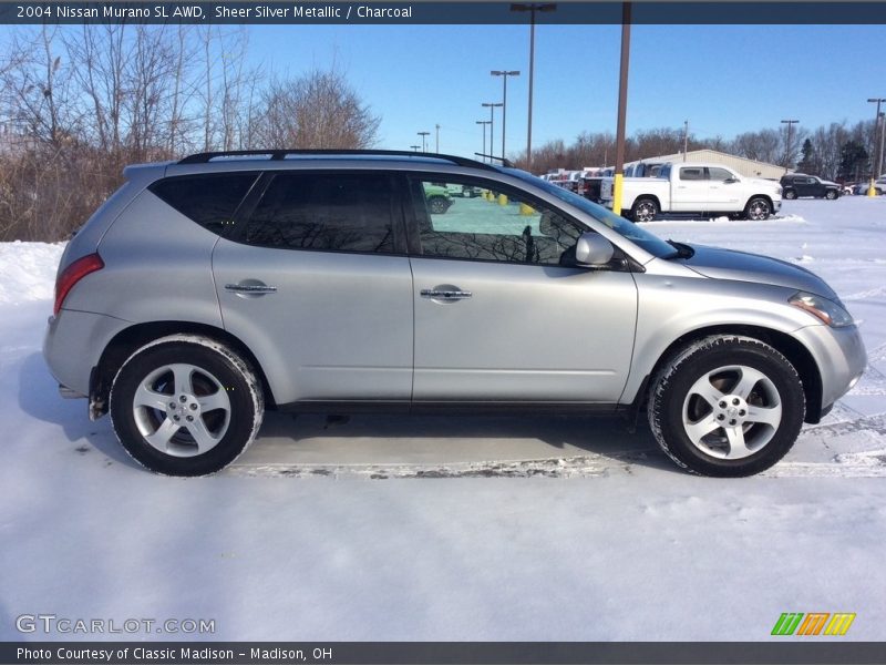 Sheer Silver Metallic / Charcoal 2004 Nissan Murano SL AWD