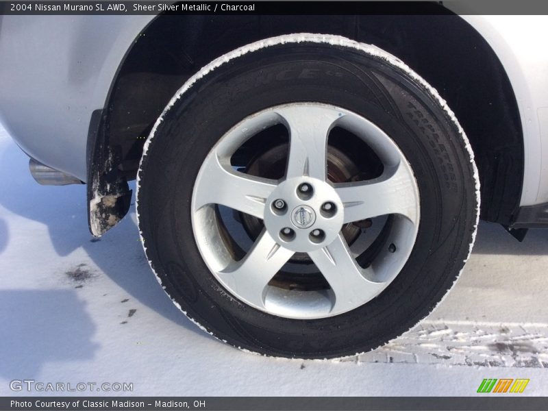 Sheer Silver Metallic / Charcoal 2004 Nissan Murano SL AWD
