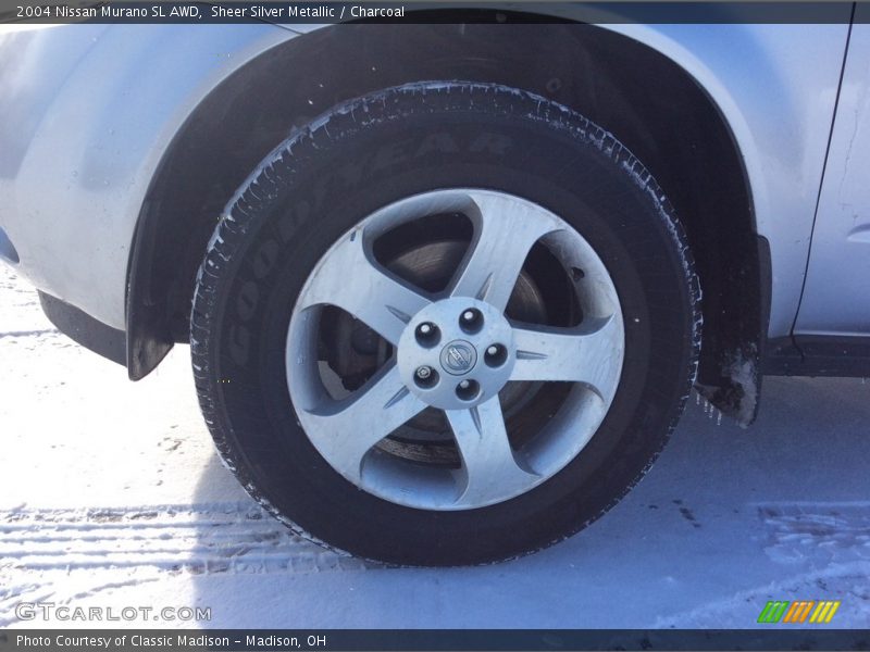 Sheer Silver Metallic / Charcoal 2004 Nissan Murano SL AWD