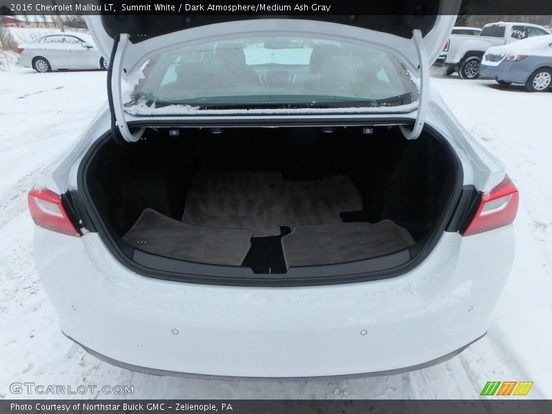 Summit White / Dark Atmosphere/Medium Ash Gray 2016 Chevrolet Malibu LT