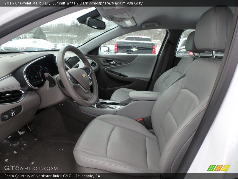 Summit White / Dark Atmosphere/Medium Ash Gray 2016 Chevrolet Malibu LT