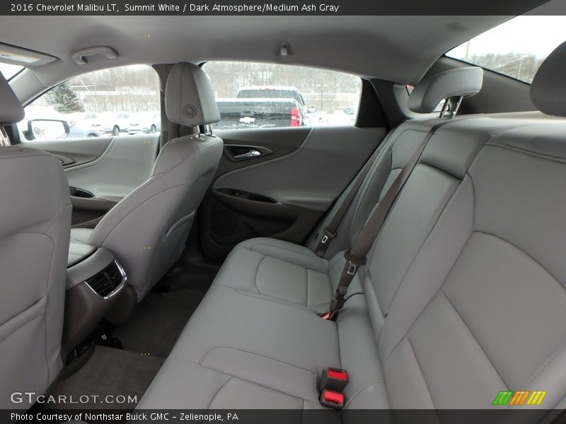 Summit White / Dark Atmosphere/Medium Ash Gray 2016 Chevrolet Malibu LT