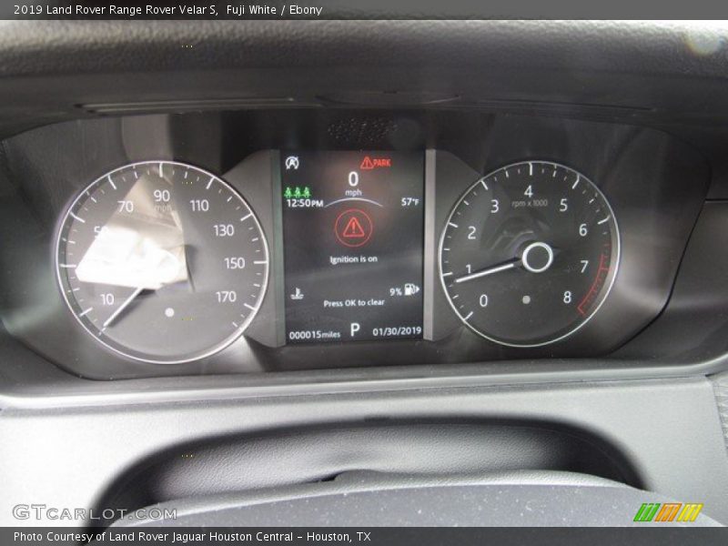 Fuji White / Ebony 2019 Land Rover Range Rover Velar S