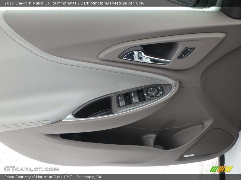 Summit White / Dark Atmosphere/Medium Ash Gray 2016 Chevrolet Malibu LT