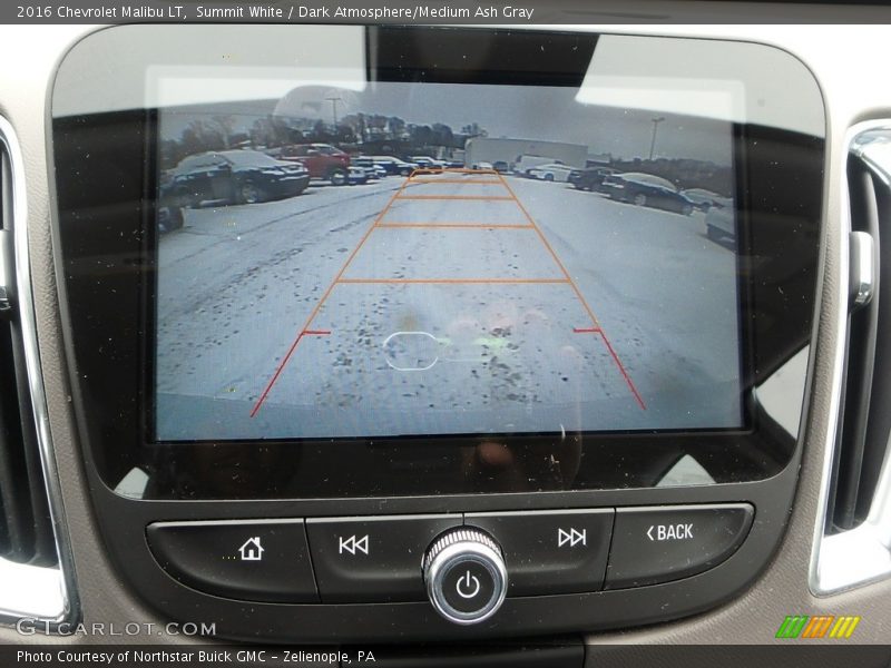 Summit White / Dark Atmosphere/Medium Ash Gray 2016 Chevrolet Malibu LT