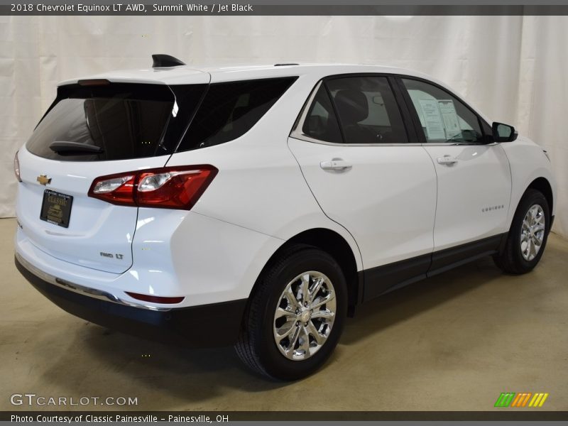 Summit White / Jet Black 2018 Chevrolet Equinox LT AWD