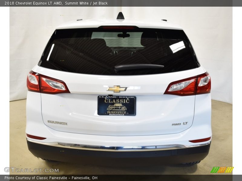 Summit White / Jet Black 2018 Chevrolet Equinox LT AWD