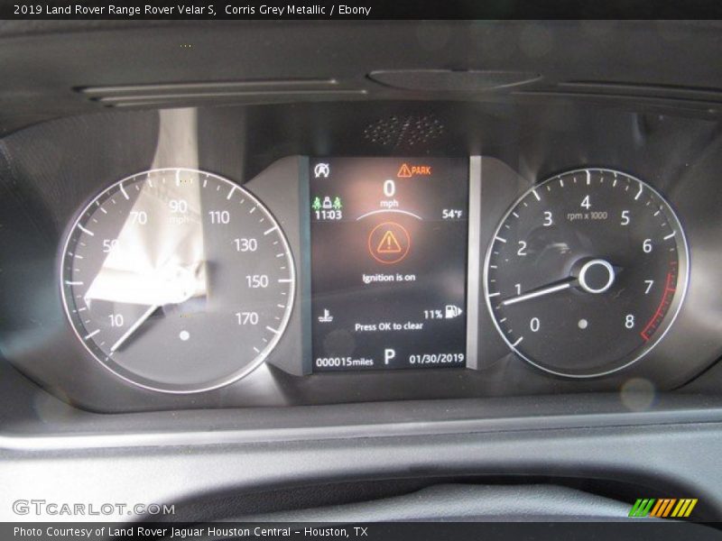 Corris Grey Metallic / Ebony 2019 Land Rover Range Rover Velar S
