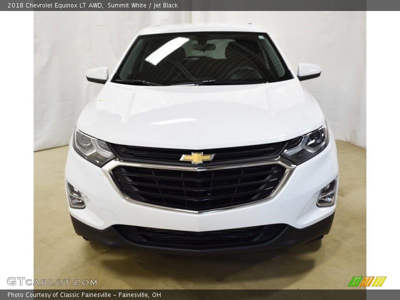 Summit White / Jet Black 2018 Chevrolet Equinox LT AWD