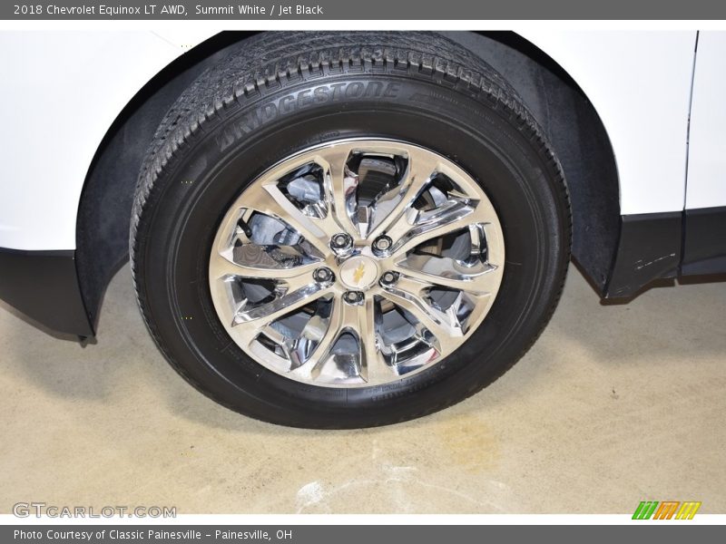 Summit White / Jet Black 2018 Chevrolet Equinox LT AWD