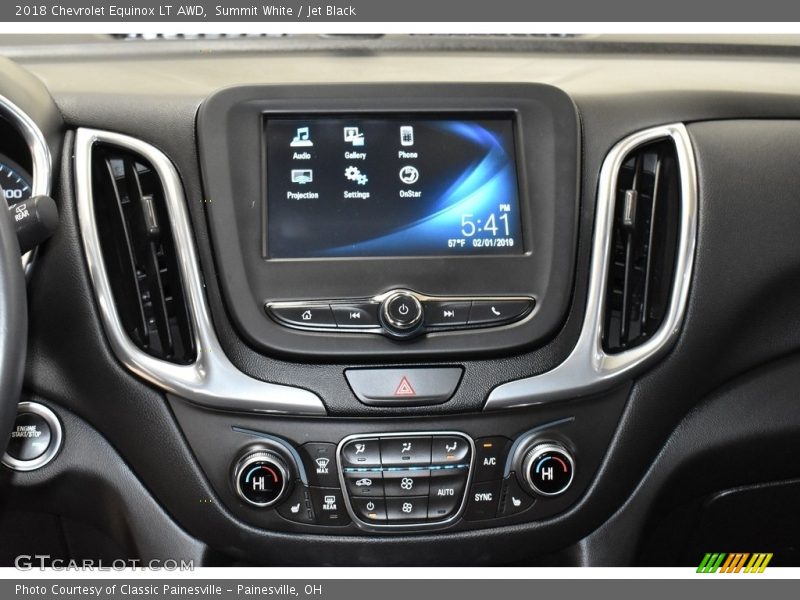 Summit White / Jet Black 2018 Chevrolet Equinox LT AWD