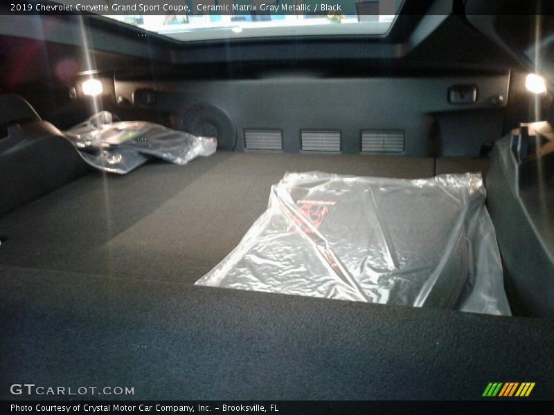 Ceramic Matrix Gray Metallic / Black 2019 Chevrolet Corvette Grand Sport Coupe