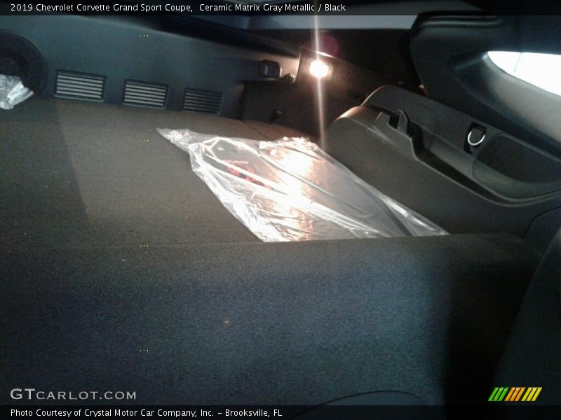 Ceramic Matrix Gray Metallic / Black 2019 Chevrolet Corvette Grand Sport Coupe