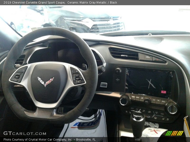 Ceramic Matrix Gray Metallic / Black 2019 Chevrolet Corvette Grand Sport Coupe