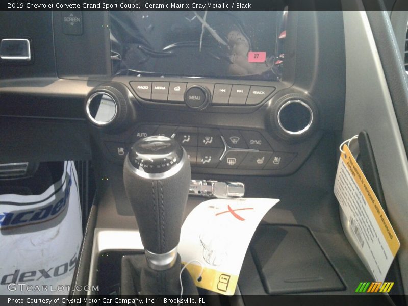 Ceramic Matrix Gray Metallic / Black 2019 Chevrolet Corvette Grand Sport Coupe