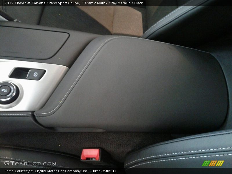 Ceramic Matrix Gray Metallic / Black 2019 Chevrolet Corvette Grand Sport Coupe