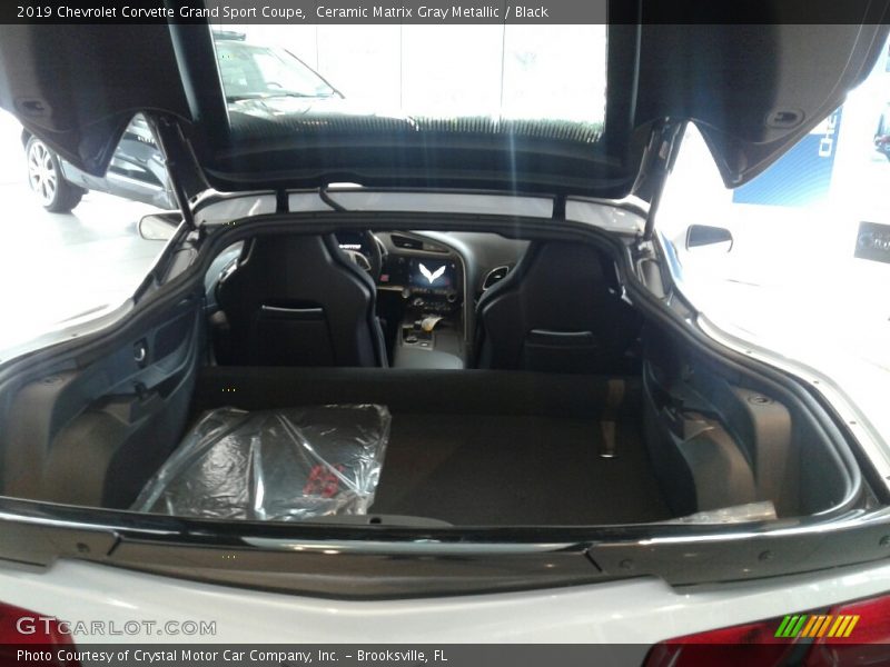 Ceramic Matrix Gray Metallic / Black 2019 Chevrolet Corvette Grand Sport Coupe
