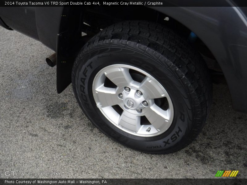 Magnetic Gray Metallic / Graphite 2014 Toyota Tacoma V6 TRD Sport Double Cab 4x4