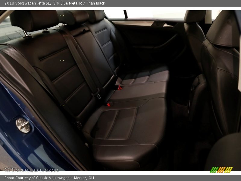 Silk Blue Metallic / Titan Black 2018 Volkswagen Jetta SE