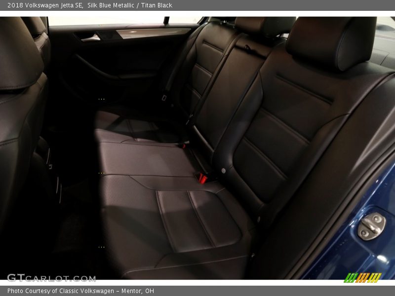 Silk Blue Metallic / Titan Black 2018 Volkswagen Jetta SE