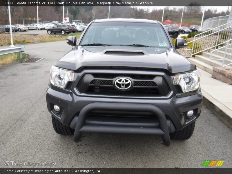 Magnetic Gray Metallic / Graphite 2014 Toyota Tacoma V6 TRD Sport Double Cab 4x4