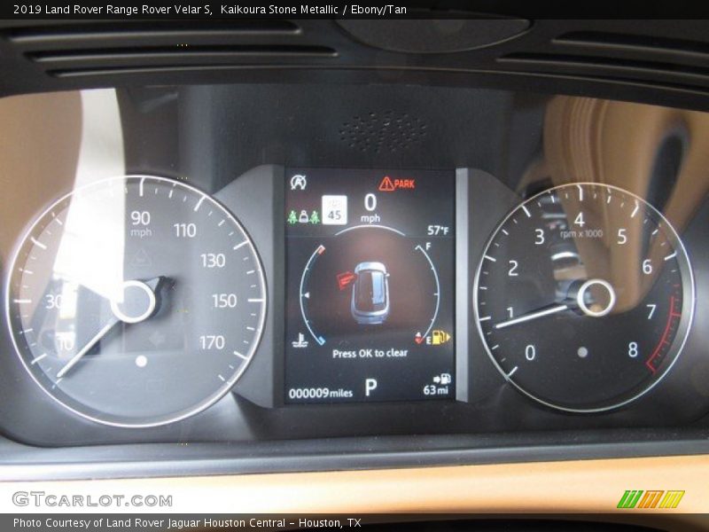  2019 Range Rover Velar S S Gauges