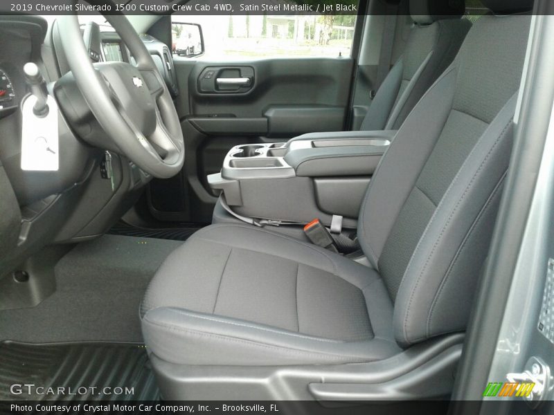 Front Seat of 2019 Silverado 1500 Custom Crew Cab 4WD