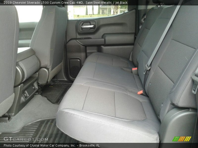 Rear Seat of 2019 Silverado 1500 Custom Crew Cab 4WD