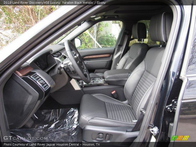Farallon Black Metallic / Ebony 2019 Land Rover Discovery HSE Luxury