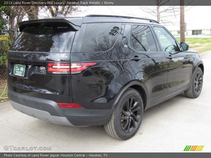 Farallon Black Metallic / Ebony 2019 Land Rover Discovery HSE Luxury