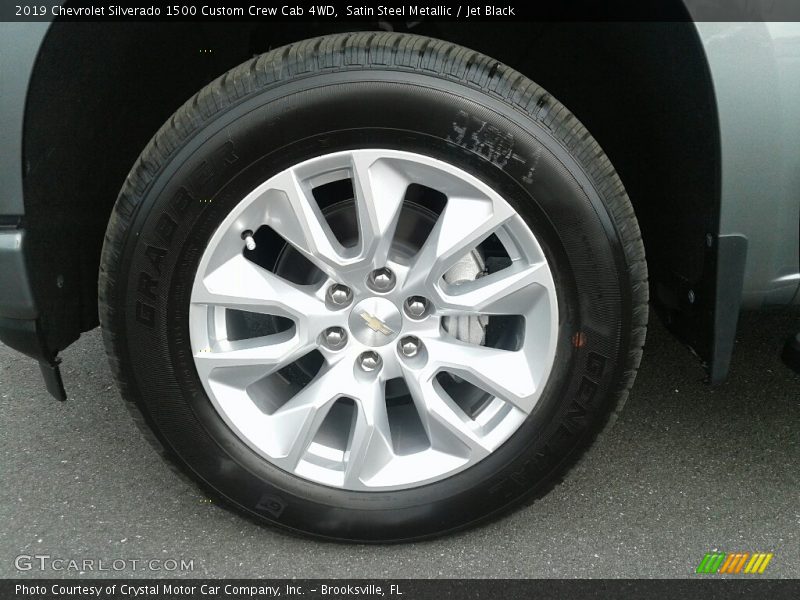 2019 Silverado 1500 Custom Crew Cab 4WD Wheel