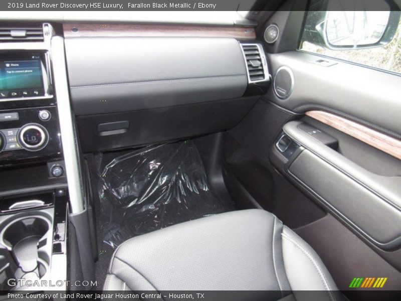 Farallon Black Metallic / Ebony 2019 Land Rover Discovery HSE Luxury