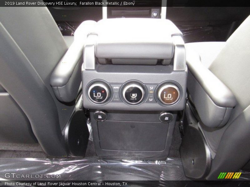 Farallon Black Metallic / Ebony 2019 Land Rover Discovery HSE Luxury