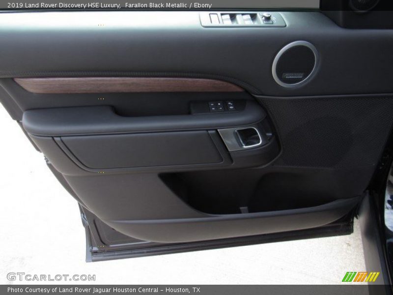 Farallon Black Metallic / Ebony 2019 Land Rover Discovery HSE Luxury
