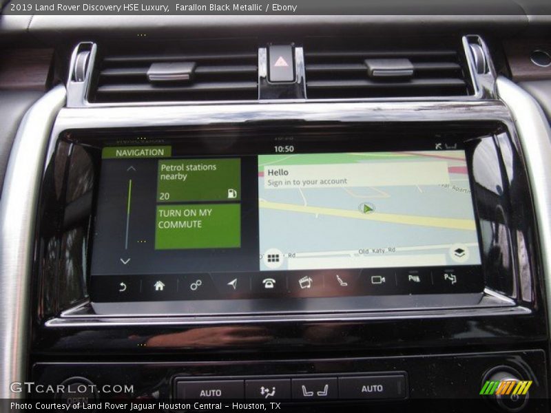 Farallon Black Metallic / Ebony 2019 Land Rover Discovery HSE Luxury