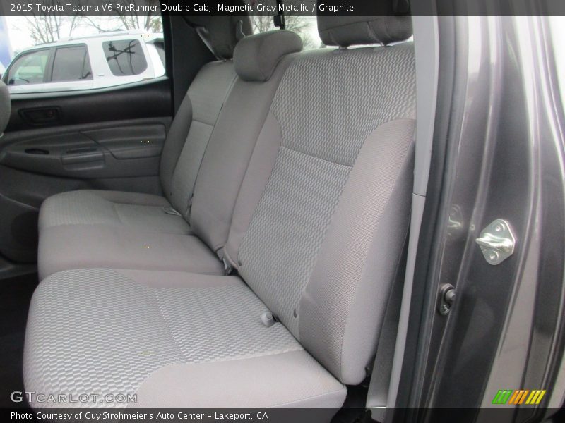 Magnetic Gray Metallic / Graphite 2015 Toyota Tacoma V6 PreRunner Double Cab