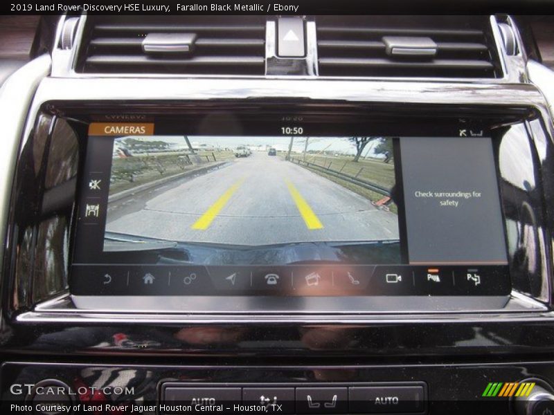 Farallon Black Metallic / Ebony 2019 Land Rover Discovery HSE Luxury