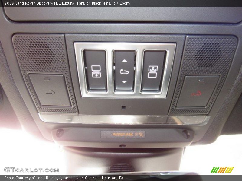 Farallon Black Metallic / Ebony 2019 Land Rover Discovery HSE Luxury
