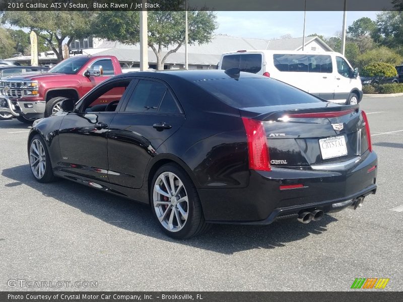 Black Raven / Jet Black 2016 Cadillac ATS V Sedan