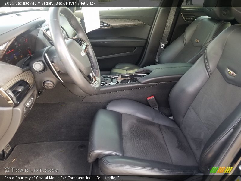 Black Raven / Jet Black 2016 Cadillac ATS V Sedan